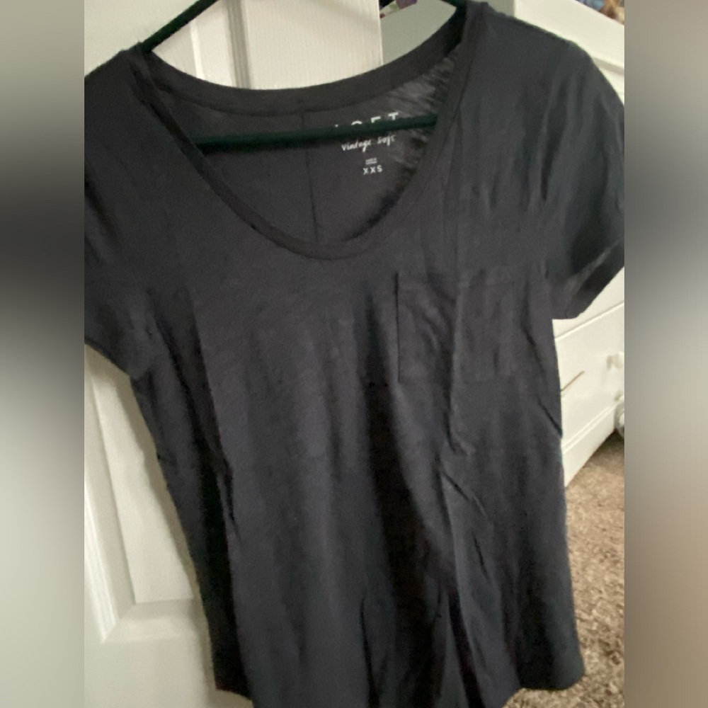 Vintage soft scoop tee